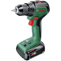 Bosch Home and Garden UniversalDrill 18V-60 06039D7001 Accu-schroefmachine, Accu-schroefboormachine 18 V 2.0 Ah Li-ion Incl. accu, Incl. lader