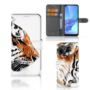 Hoesje OPPO A53 | OPPO A53s Watercolor Tiger