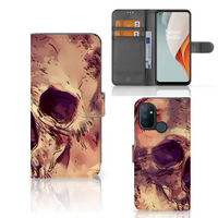 Telefoonhoesje met Naam OnePlus Nord N100 Skullhead