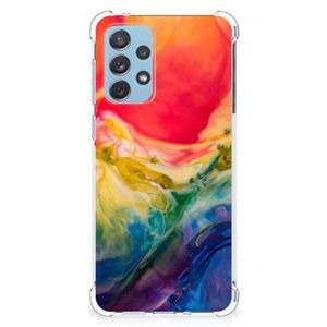 Back Cover Samsung Galaxy A73 Watercolor Dark