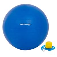 Tunturi Fitnessbal | Gymball | 65 cm - Incl. pomp | Blauw - thumbnail