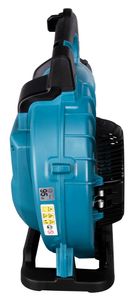 Makita DUB363PT2V cordless leaf blowers Zwart, Blauw 18 V