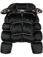 Philipp Plein doudoune oversize Flame à ornements - Noir - thumbnail