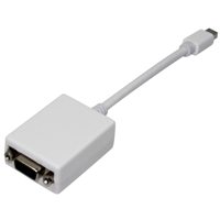 Scanpart Adapter Kabel Mini DisplayPort (M) - VGA (F) Wit