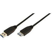 LogiLink 1m USB A - USB A 3.0 F/M - thumbnail