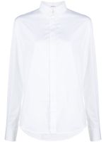 WARDROBE.NYC long-sleeve cotton shirt - Blanc - thumbnail