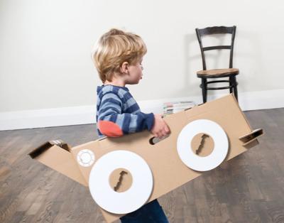 Kinderauto loopwagen - L