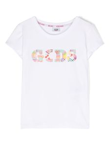 Gcds Kids t-shirt à logo imprimé - Blanc