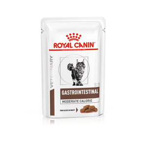 Royal Canin gastrointestinal moderate calorie kattenvoer 12x85gr natvoer