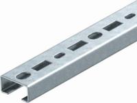 Perfil perfor, ranura ancho 17 mm