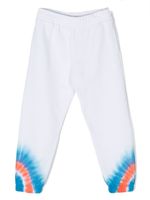 Marcelo Burlon County Of Milan Kids pantalon de jogging à imprimé tie-dye - Blanc