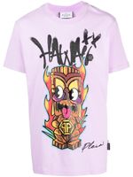 Philipp Plein t-shirt Pyre à imprimé graphique - Violet