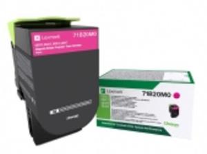 Lexmark Tonercassette (recycling) CS317 CS417 CS517 CX317 CX417 CX517 Origineel Magenta 2300 bladzijden 71B20M0