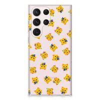 TPU bumper voor Samsung Galaxy S23 Ultra Katten Emojis