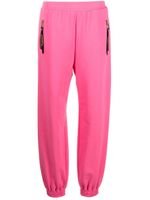 Moschino pantalon de jogging à logo - Rose