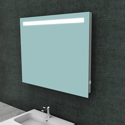 Badkamerspiegel Wiesbaden Tigris 140x80cm met LED Verlichting Stopcontact