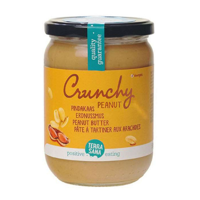 TerraSana Pindakaas crunchy 500g, bio