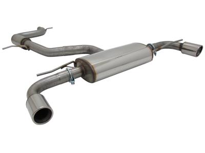 Viking Choice  Complete sportuitlaat RVS voor VW Golf 6 GTi 90mm – design -