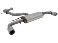 Viking Choice  Complete sportuitlaat RVS voor VW Golf 6 GTi 90mm – design -