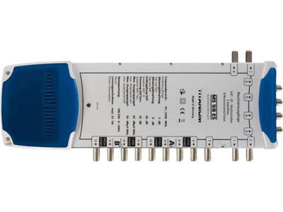 Smart MS 9/8 ES Satelliet multiswitch Ingangen (satelliet): 9 (8 satelliet / 1 terrestrisch) Aantal gebruikers: 8 geschikt voor Quad LNB