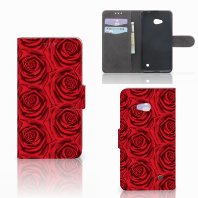 Microsoft Lumia 640 Hoesje Red Roses Microsoft Lumia 640 Hoesje Red Roses