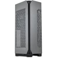 Cooler Master NCORE 100 MAX Mini-ITX SFF Tower Behuizing – op Maat Gemaakte AIO Waterkoeler, 850W SFX Gold ATX 3.0 Voeding, Eenvoudige Installatie, PCIe 4.0 Riserkabel & Verticale GPU-houder - Grijs