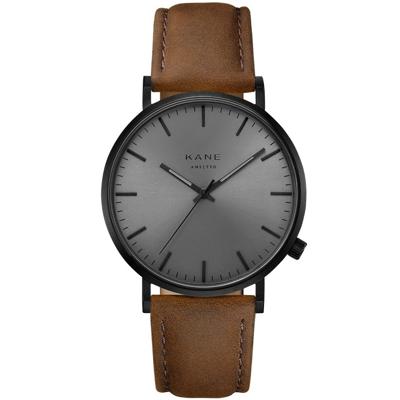 Kane Black Out Vintage Brown Horloge Kane Black Out Vintage Brown Horloge