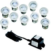 Franssen Ledspotjes Spotpro set van 10 spots R3LED10-01