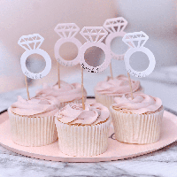 Ginger Ray TH-112 Cupcake Toppers