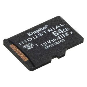 Kingston Technology Industrial flashgeheugen 64 GB MicroSDXC UHS-I Klasse 10