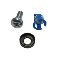 EFB-Elektronik Elektronik 691102 19 inch netwerkkastbevestigingsmateriaal, zilvergrijs