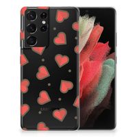 Samsung Galaxy S21 Ultra TPU bumper Hearts