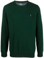 Polo Ralph Lauren pull à logo brodé - Vert - thumbnail