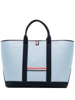 Thom Browne sac cabas Tool médium - Bleu