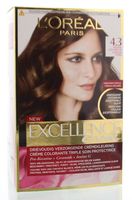 Loreal Excellence 4.3 midden goudbruin (1 Set) - thumbnail