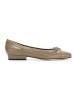 Sarah Chofakian ballerines en cuir Martina - Tons neutres