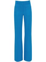 Victoria Beckham pantalon de costume Alina à taille mi-haute - Bleu