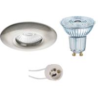 LED Spot Set - OSRAM Parathom PAR16 940 36D - Pragmi Luno Pro - Waterdicht IP65 - GU10 Fitting - Dimbaar - Inbouw Rond -