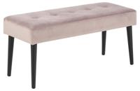 Bankje Odin Roze 95cm - Giga Living - thumbnail