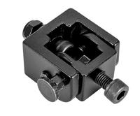 EUROLITE KH-1 houder zwart | inklapbare houder voor traversklemmen en -haken