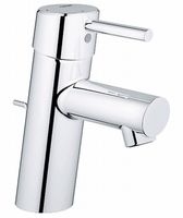 Grohe Concetto Wastafelkraan S-size  Met Waste Chroom - thumbnail