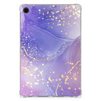 Tablethoes voor Samsung Galaxy Tab A9 Plus Watercolor Paars - thumbnail