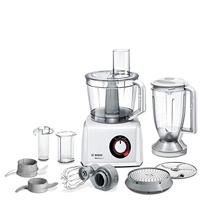 Bosch MultiTalent 8 Foodprocessor, MC812W501, waveCut-mes, SmartStorage, mixeropzetstuk, blenderkan, 1000 Watt, 45 functies, wit