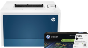 HP Color LaserJet Pro MFP 4202dw + 1 extra zwarte XL toner