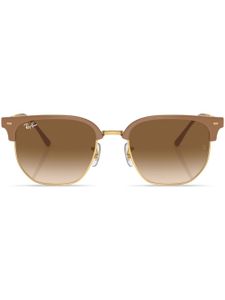 Ray-Ban lunettes de soleil carrées New Clubmaster - Marron