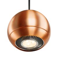 SLV Hanglamp Light Eye koper geborsteld 133489