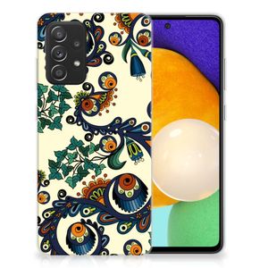 Siliconen Hoesje Samsung Galaxy A52 (5G/4G) Barok Flower