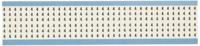 Brady HH-4-PK, 111201 Solid Numbers Wire Marker Card (Pack van 3 stuks)