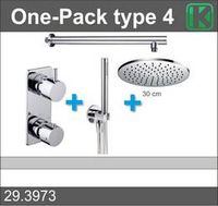 One-Pack Inbouwthermostaatset Type 4 Chr (30Cm) - thumbnail