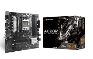 BioStar A620MP-E Pro Moederbord Socket AMD AM5 Vormfactor Micro-ATX Moederbord chipset AMD® A620